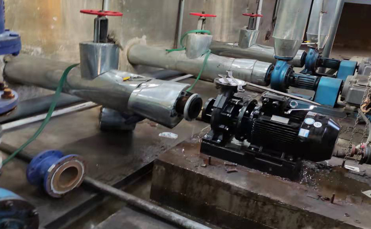 辽宁工源水泥有限公司施工现场